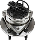 2012 Chevrolet Malibu LT - Front, Driver and Passenger Side Wheel Hub, 4-Wheel ABS, 5 Lugs, With Bearing, With Sensor