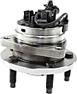 2012 Chevrolet Malibu LT - Front, Driver and Passenger Side Wheel Hub, 4-Wheel ABS, 5 Lugs, With Bearing, With Sensor