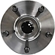2012 Chevrolet Malibu LT - Front, Driver and Passenger Side Wheel Hub, 4-Wheel ABS, 5 Lugs, With Bearing, With Sensor