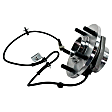 2-Wheel Set Front, Driver and Passenger Side Wheel Hubs, with Bearing, AWD/FWD