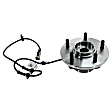 2-Wheel Set Front, Driver and Passenger Side Wheel Hubs, with Bearing, AWD/FWD