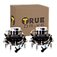 2014 Chevrolet Express 3500 - Front Wheel Hub, To 9600 (lb) GVW, with 8 Stud Hub, 8 Lugs, With Bearing, With Sensor