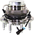 2014 Chevrolet Express 3500 - Front Wheel Hub, To 9600 (lb) GVW, with 8 Stud Hub, 8 Lugs, With Bearing, With Sensor