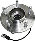 Rear, Driver and Passenger Side Wheel Hub, 5 Lugs, With Bearing