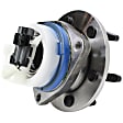 2007 Chevrolet Uplander LS - Front and Rear Wheel Hub, FWD, 6 Lugs, With Bearing, With Sensor