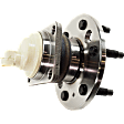 2007 Chevrolet Uplander LS - Front and Rear Wheel Hub, FWD, 6 Lugs, With Bearing, With Sensor