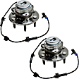 2005 GMC Safari SLE - Front Wheel Hub, RWD, 6 Lugs, With Bearing, With Sensor