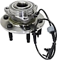 2009 Chevrolet Suburban 1500 - Front, Driver and Passenger Side Wheel Hub, 4WD, 6 Lugs, With Bearing, With Sensor