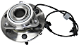 2009 Chevrolet Suburban 1500 - Front, Driver and Passenger Side Wheel Hub, 4WD, 6 Lugs, With Bearing, With Sensor