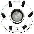 2007 Chevrolet Tahoe LTZ - Front, Driver and Passenger Side Wheel Hub, RWD, 6 Lugs, With Bearing, With Sensor