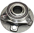 Front or Rear, Driver and Passenger Side Wheel Hub, 5 Lugs, With Bearing