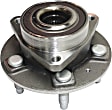 4-Wheel Set Front and Rear, Driver and Passenger Side Wheel Hub, 5 Lugs, With Bearing