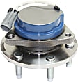 Front and Rear, Driver and Passenger Side Wheel Hub, 6 Lugs, With Bearing, With Sensor