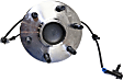 2005 Chevrolet Tahoe - Front Wheel Hub,  with 6 Stud Hub, RWD, 6 Lugs, With Bearing, With Sensor