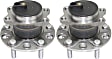 2007-2017 Jeep Compass - Rear, Driver and Passenger Side Wheel Hub, 5 Lugs, With Bearing, FWD