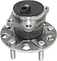 2007-2017 Jeep Compass - Rear, Driver and Passenger Side Wheel Hub, 5 Lugs, With Bearing, FWD