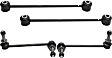 Front and Rear, Driver and Passenger Side Sway Bar Links