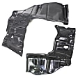 1993-1997 Geo Prizm - Driver and Passenger Side Engine Splash Shields, Automatic Transmission