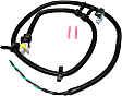 ABS Cable Harness, Front, Driver and Passenger Side, ABS Wheel Speed Sensor