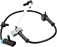 Front, Driver and Passenger Side ABS Speed Sensor Set of 2