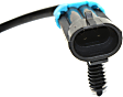 Front, Driver and Passenger Side ABS Speed Sensor Set of 2