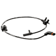 Front and Rear, Driver and Passenger Side ABS Speed Sensor Set of 4