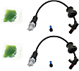Rear, Driver and Passenger Side ABS Speed Sensors