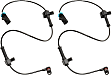 Rear, Driver and Passenger Side ABS Speed Sensors