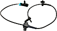 2013 Chevrolet Suburban 1500 - Rear, Driver and Passenger Side ABS Speed Sensor, ABS Wheel Speed Sensor