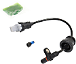 Front and Rear, Driver and Passenger Side ABS Speed Sensors