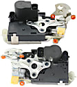 2002 GMC Yukon - Front, Driver and Passenger Side Door Lock Actuator, Latch And Actuator Assembly; With Power Windows; With Keyless Entry System