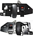 2006 Chevrolet Express 1500 - Front and Rear, Driver and Passenger Side Black Interior Door Handle, Without Door Lock Hole