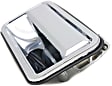 Front and Rear, Driver and Passenger Side Exterior Door Handles, Chrome, Front Driver and Passenger Side - With Key Hole; Rear Driver and Passenger Side - Without Key Hole