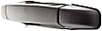 Front and Rear, Driver and Passenger Side Exterior Door Handles, Textured Black, Front Driver and Passenger Side - With Key Hole; Rear Driver and Passenger Side - Without Key Hole