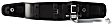 2007-2014 GMC Sierra 2500 HD - Front and Rear, Driver and Passenger Side Exterior Door Handles, Textured Black, Front Driver Side - With Key Hole; Front Passenger Side and Rear Driver and Passenger Side - Without Key Hole