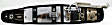Front and Rear, Driver and Passenger Side Chrome Exterior Door Handle, Front Driver and Passenger Side - With Key Hole; Rear Driver and Passenger Side - Without Key Hole