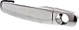 Front and Rear, Driver and Passenger Side Exterior Door Handles, Chrome, Front Driver Side - With Key Hole; Front Passenger Side and Rear Driver and Passenger Side - Without Key Hole