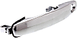 Front and Rear, Driver and Passenger Side Exterior Door Handles, Chrome, Front Driver Side - With Key Hole; Front Passenger Side and Rear Driver and Passenger Side - Without Key Hole