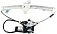 2008 Chevrolet Impala - Front, Driver and Passenger Side Power Window Regulator, With Motor