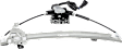 Front And Rear, Driver Side Power Window Regulator, With Motor