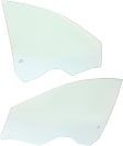 2015 Chevrolet Cruze - Front, Driver and Passenger Side Door Glass, Green Tint, DD11782 GTNN, DD11783 GTNN