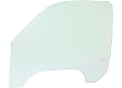 Front, Driver and Passenger Side Door Glasses, Green Tint, Replaces NAGS No. DD09479 GTNN, DD09480 GTNN