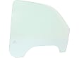Front, Driver and Passenger Side Door Glasses, Green Tint, Replaces NAGS No. DD09479 GTNN, DD09480 GTNN