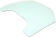 Front, Driver and Passenger Side Door Glasses, Green Tint, Replaces NAGS No. DD09479 GTNN, DD09480 GTNN