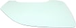 Front, Driver and Passenger Side Door Glasses, Green Tint, Replaces NAGS No. DD09479 GTNN, DD09480 GTNN