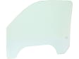 Front, Driver and Passenger Side Door Glasses, Green Tint, Replaces NAGS No. DD09479 GTNN, DD09480 GTNN