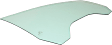 Front, Driver and Passenger Side Door Glasses, Green Tint, Replaces NAGS No. DD12192 GTNN, DD12193 GTNN