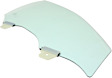 Front, Driver and Passenger Side Door Glasses, Green Tint, Replaces NAGS No. DD12169 GTYN, DD12170 GTYN