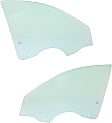 2013-2015 Chevrolet Malibu - Front, Driver and Passenger Side Door Glasses, Green Tint, Replaces NAGS No. DD12363 GTNN, DD12364 GTNN