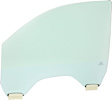 Front, Driver and Passenger Side Door Glasses, Green Tint, Laminated, Replaces NAGS No. DD12375 GTYN, DD12376 GTYN